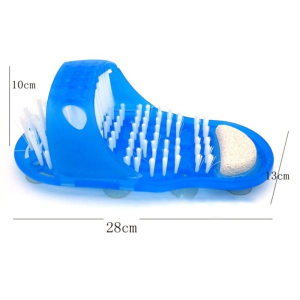 1pc Shower Feet Foot Scrubber Massager Cleaner Spa Exfoliating Washer Brush Remove Dead Skin Massager Slipper Foot Care Tools